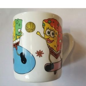Sponge Bob Square Pants Plays Basketball Coffee Tea Mug Cup